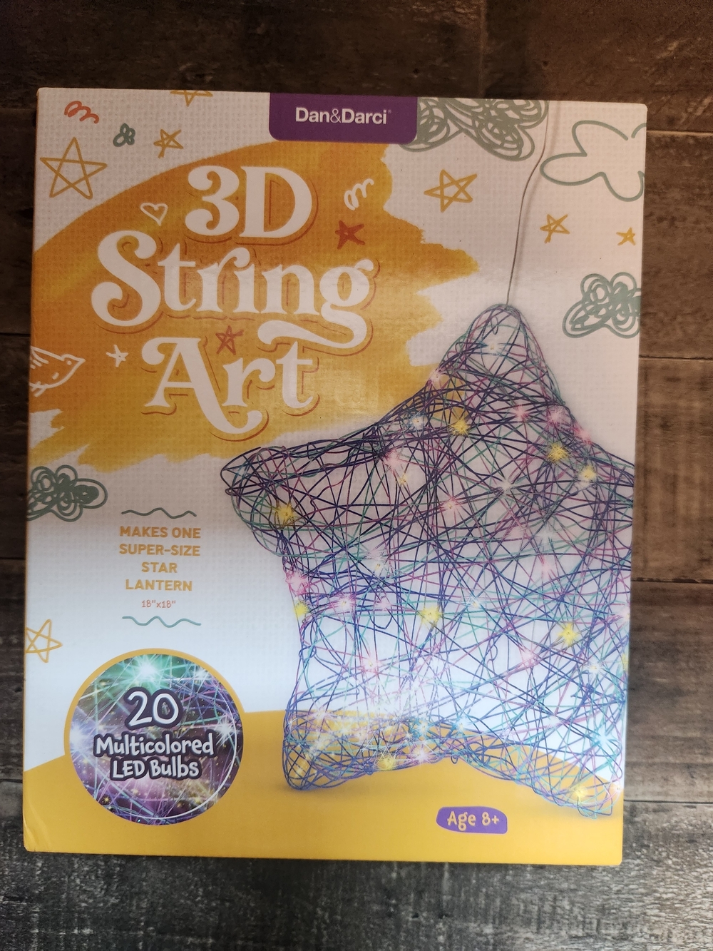 3D String Art Star